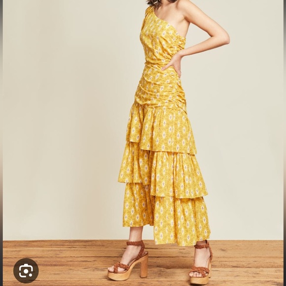 Virginia One-shoulder dress - Picture 2 of 3